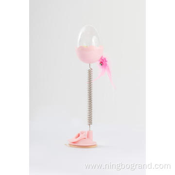 Cat Wand Toy with Flashing Light and Feather